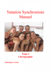 Chorégraphie Tome 3 Natation Synchronisée